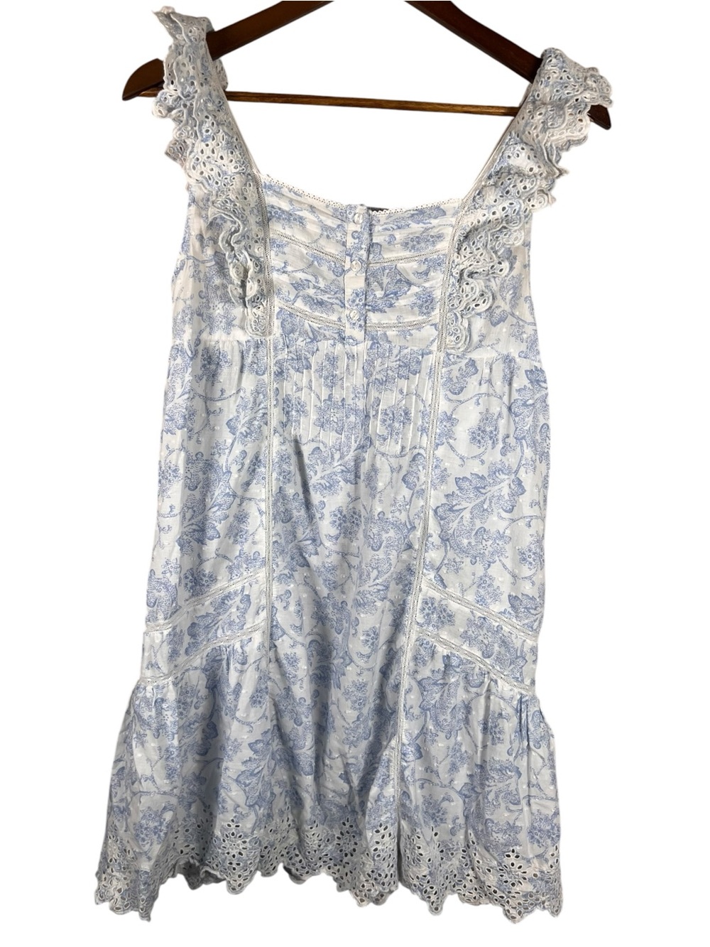 Rachel Ashwell Shabby Chic Ruffle Nightgown Women’s Size M Cottagecore Prairie